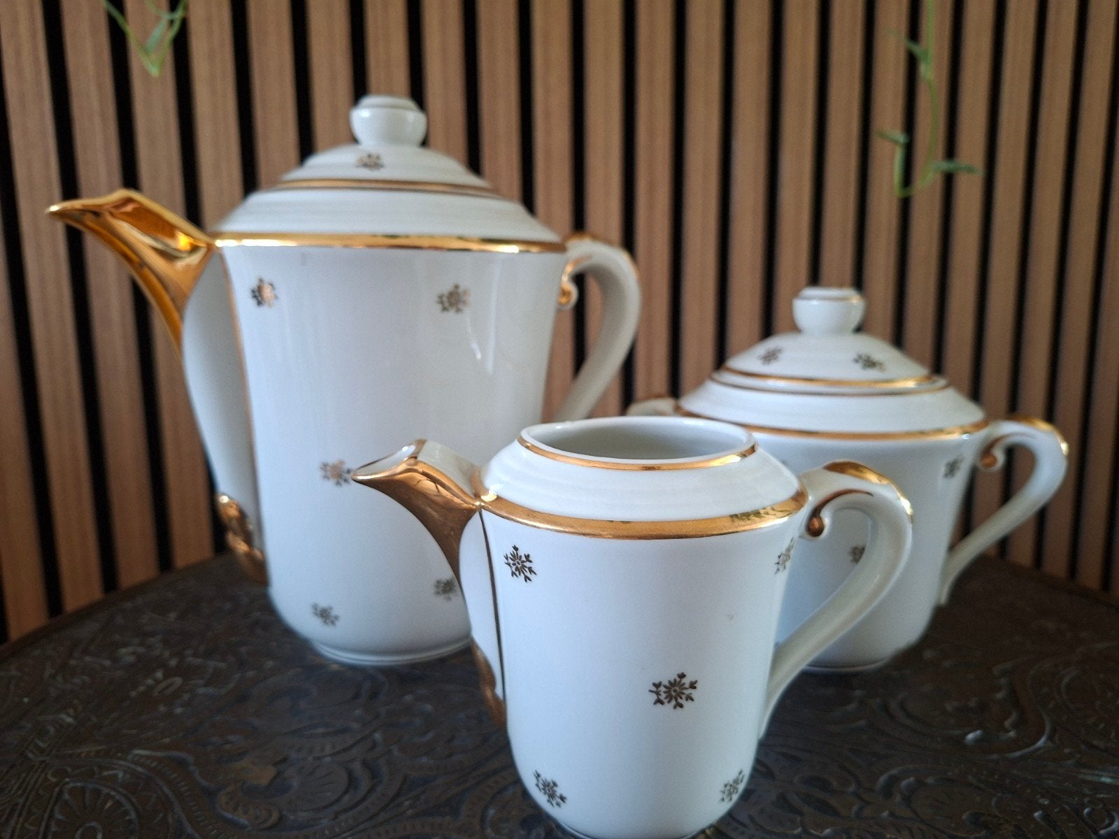 Thee/koffie set Limoges porselein, Antiek en Kunst, Ophalen of Verzenden