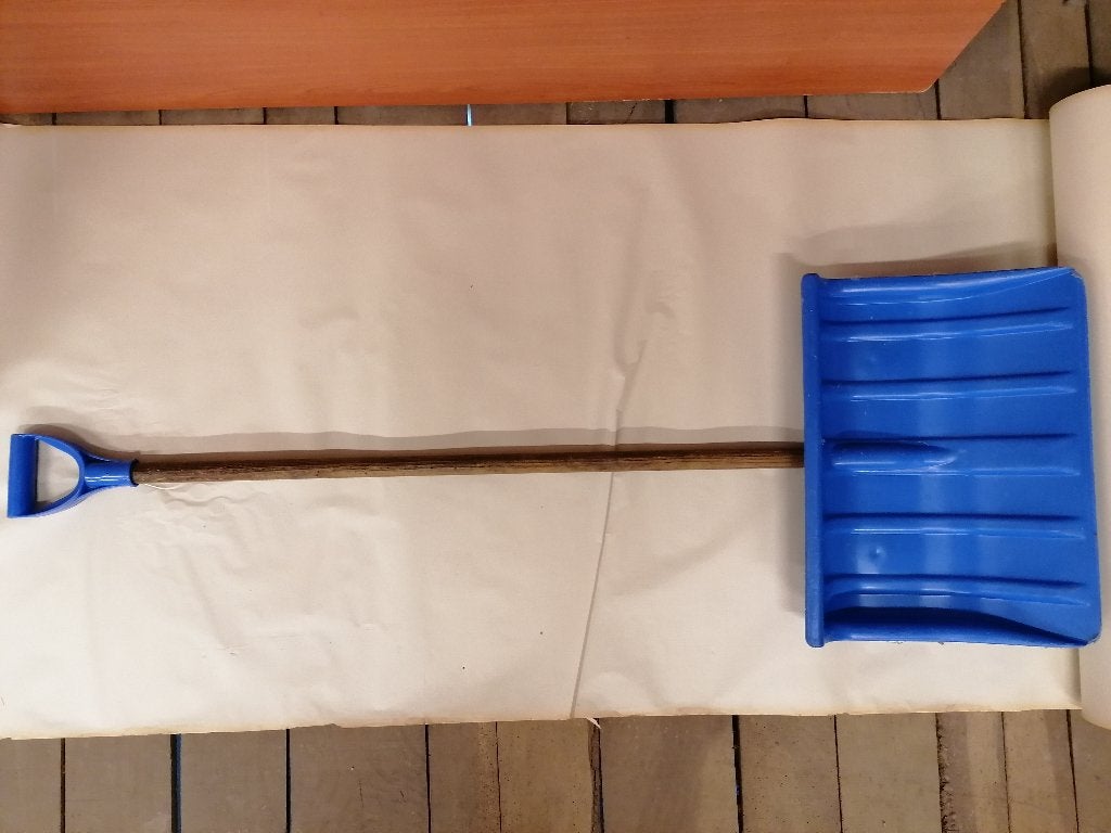 sneeuwschep, Ophalen, Gebruikt