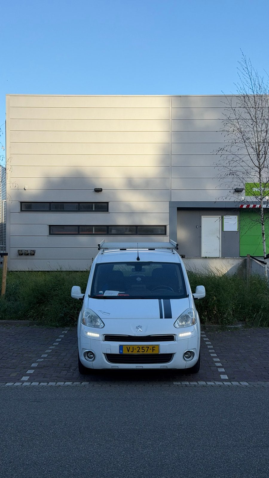 Peugeot Partner 1.6 HDI 66KW 2014, Euro 5, Stof, 4 cilinders, Wit