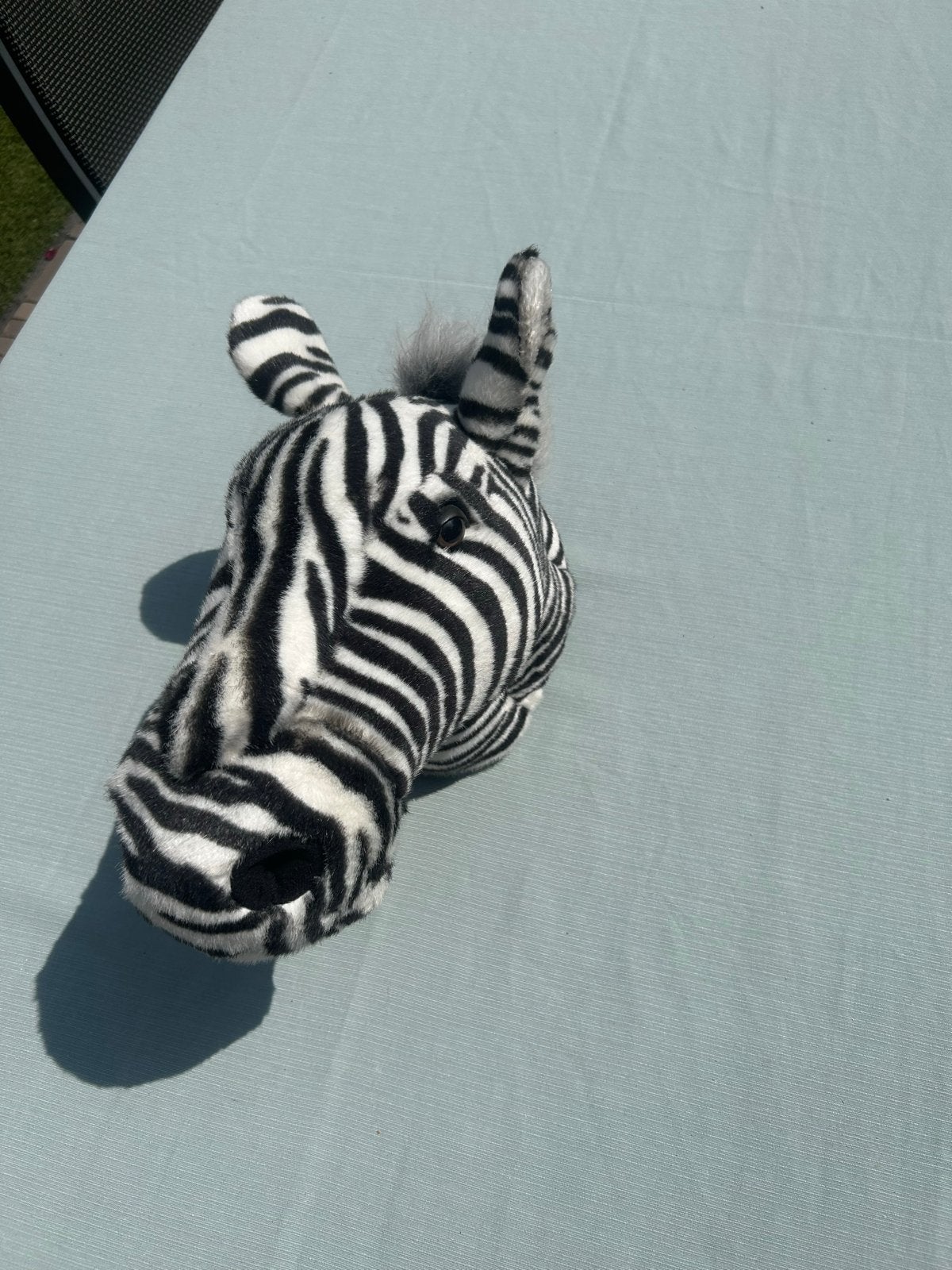 Pluche zebra, decoratie, Ophalen, Gebruikt, Overige typen