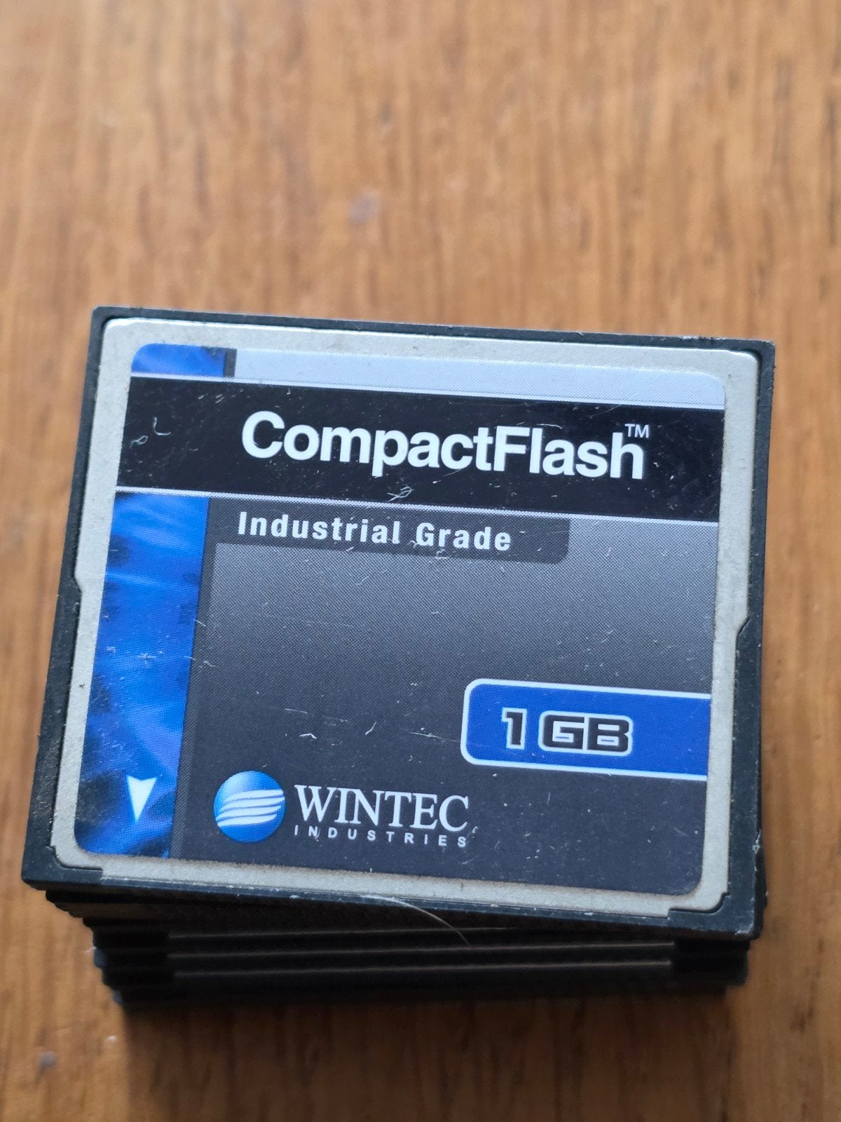 Wintec CompactFlash Industrial Grade 1 GB Geheugenkaart, Gebruikt, Wintec, Minder dan 2 GB, Ophalen of Verzenden