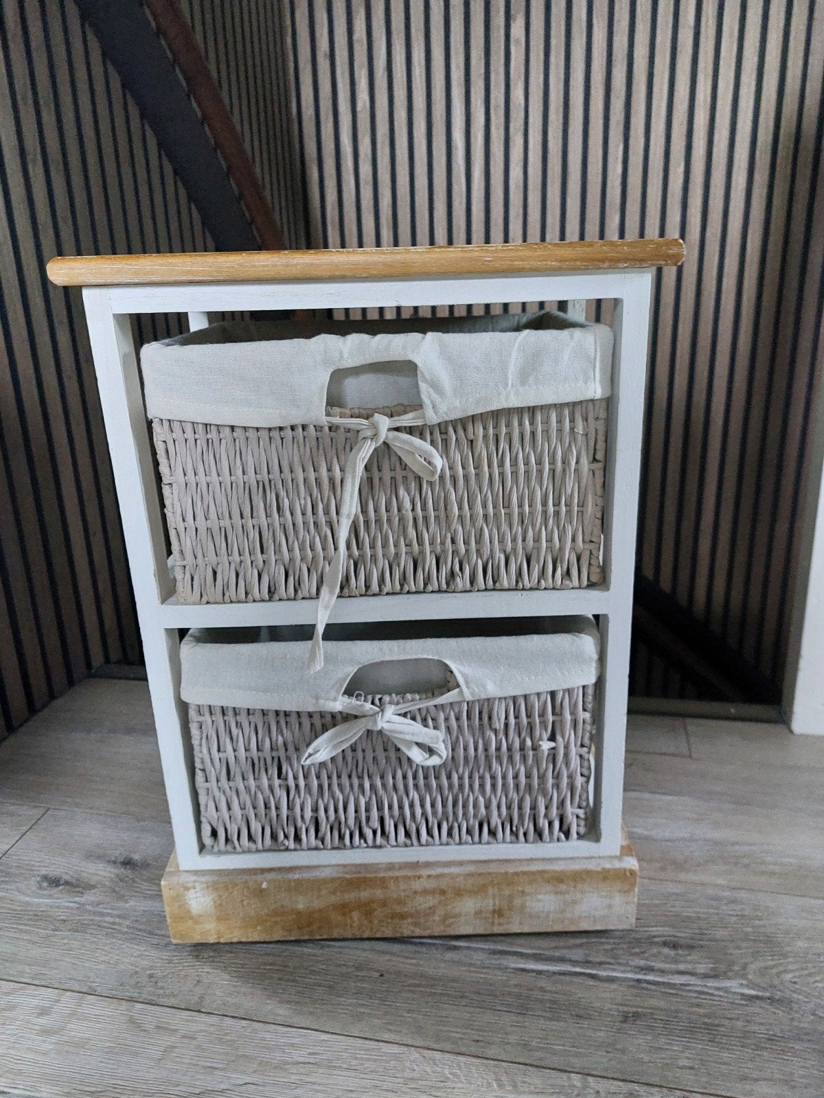 Nachtkastje, Huis en Inrichting, Ophalen, Minder dan 50 cm, Gebruikt, 1 of 2 laden