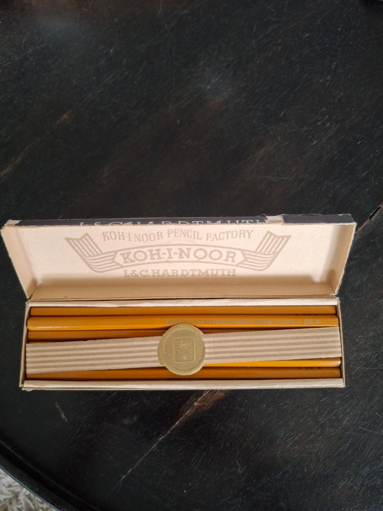 Vintage kohinoor potloden in origineel doosje, Ophalen of Verzenden