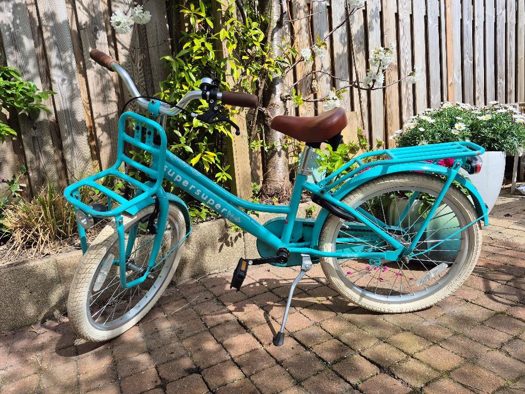 Meisjesfiets Supersuper cooper 24 inch, Ophalen, Terugtraprem, Handrem, Supersuper