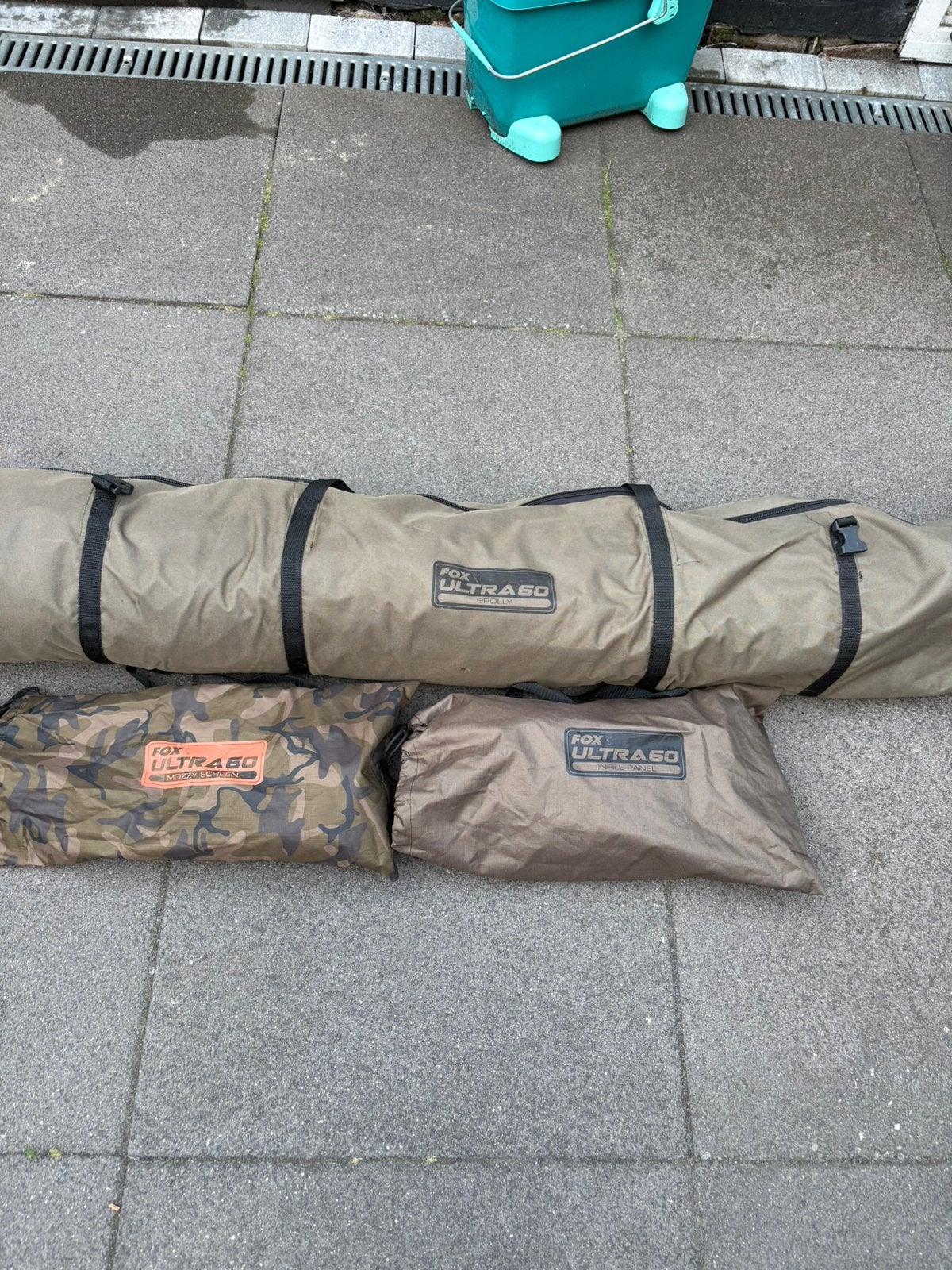 Fox ultra 60 brolly, Ophalen of Verzenden, Zo goed als nieuw, Overige typen