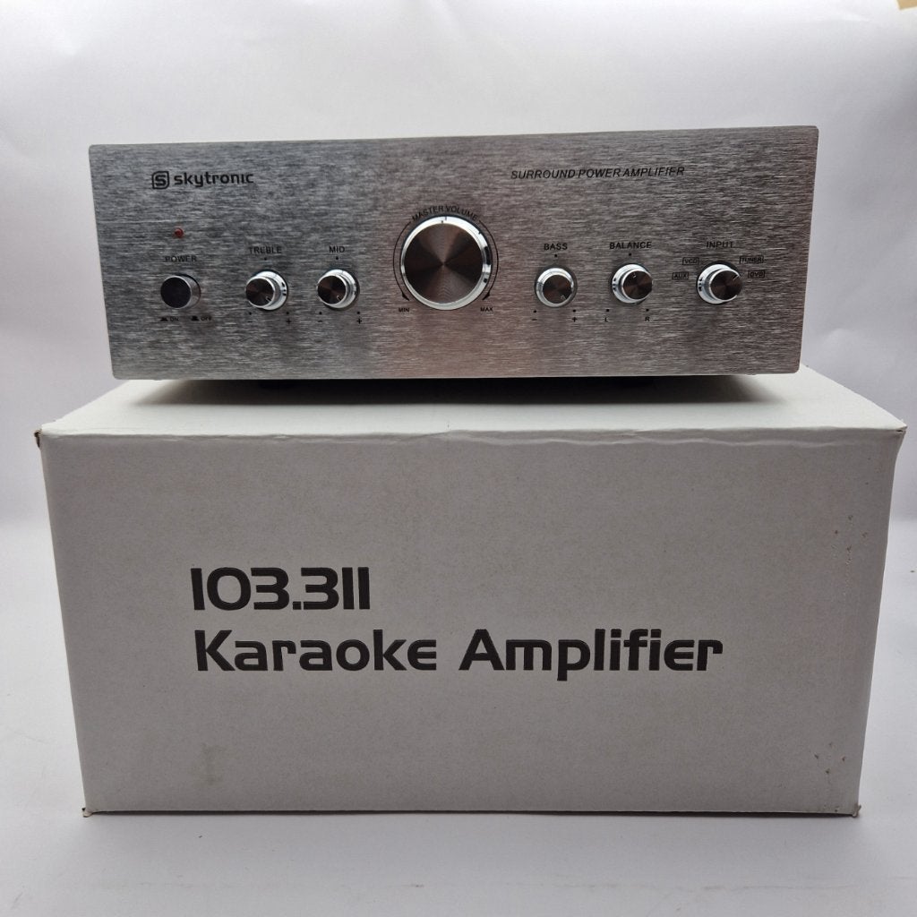 SkyTronic Stereo versterker 400W | Nieuw | Voor € 74,99!, Ophalen of Verzenden, Nieuw, 120 watt of meer, Overige merken