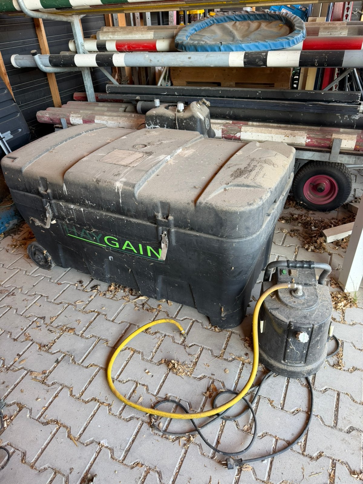 Haygain hg2000 hooistomer opknapper, Ophalen