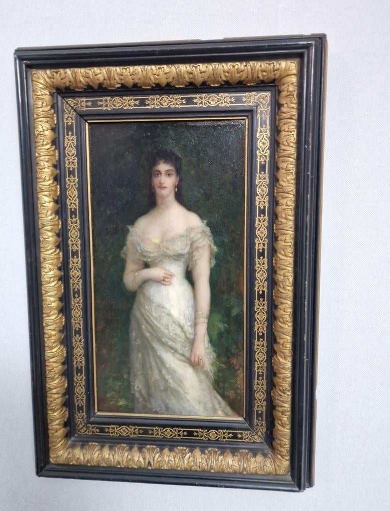 Portret dame, Ophalen of Verzenden