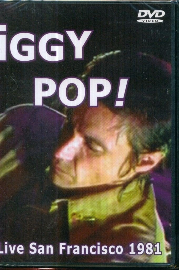 DVD van Iggy Pop - Live San Francisco 1981, Alle leeftijden, Verzenden, Nieuw in verpakking, Concert