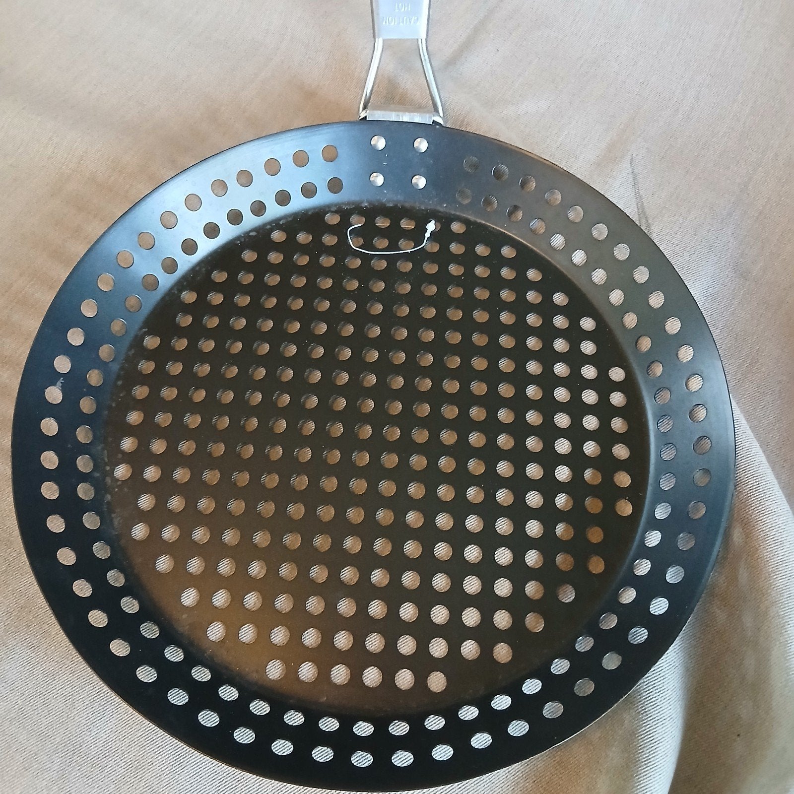 Foto 2 van kastanjepan, kastanjepofpan, barbecue-grillpan
