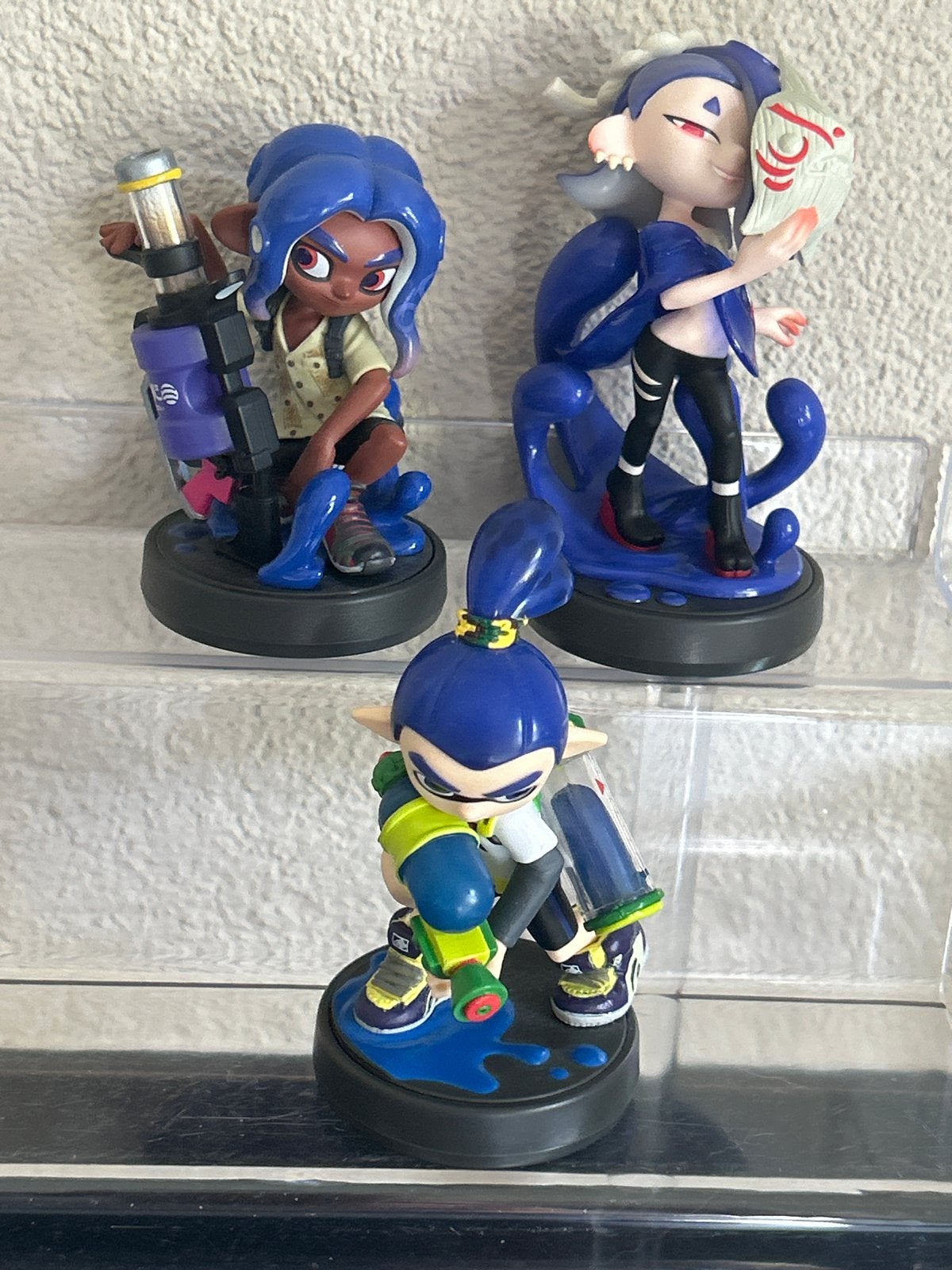Amiibo Splatoon 3-pack (Inkling, Octoling, Smallfry), Ophalen of Verzenden, Zo goed als nieuw