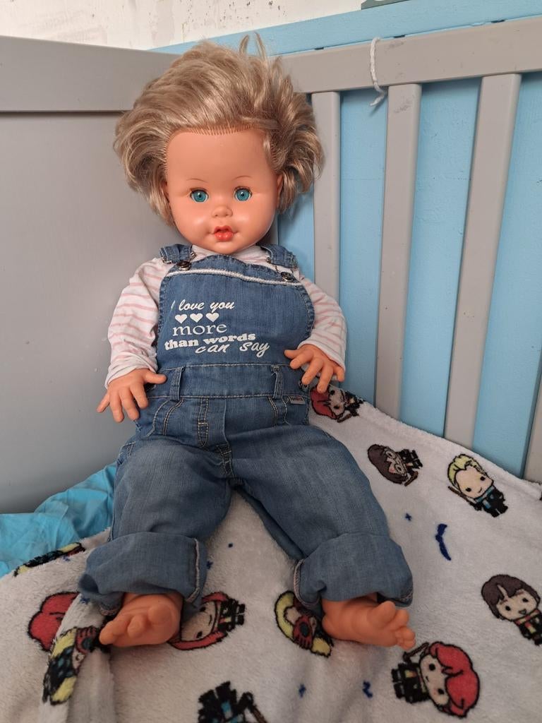 Originele vintage Bella pop, Ophalen of Verzenden, Zo goed als nieuw, Pop