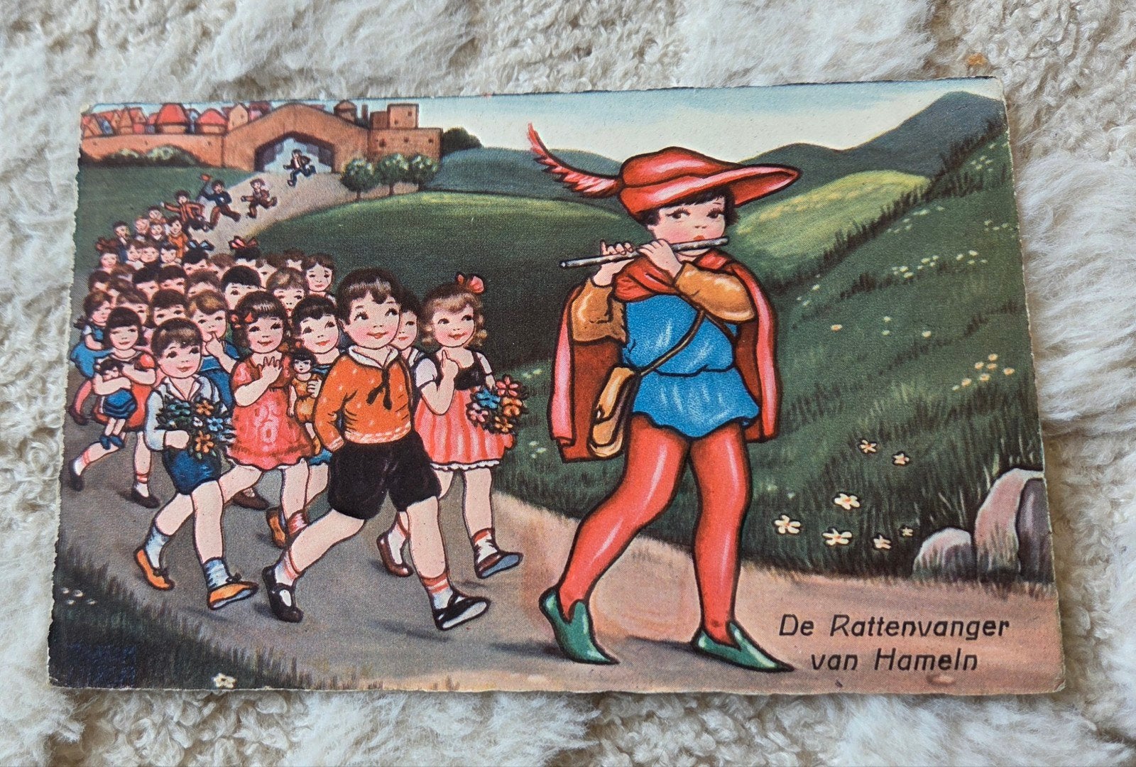 De Rattenvanger van Hamelen - 1959, Verzenden, 1940 tot 1960, Gelopen, Kinderen