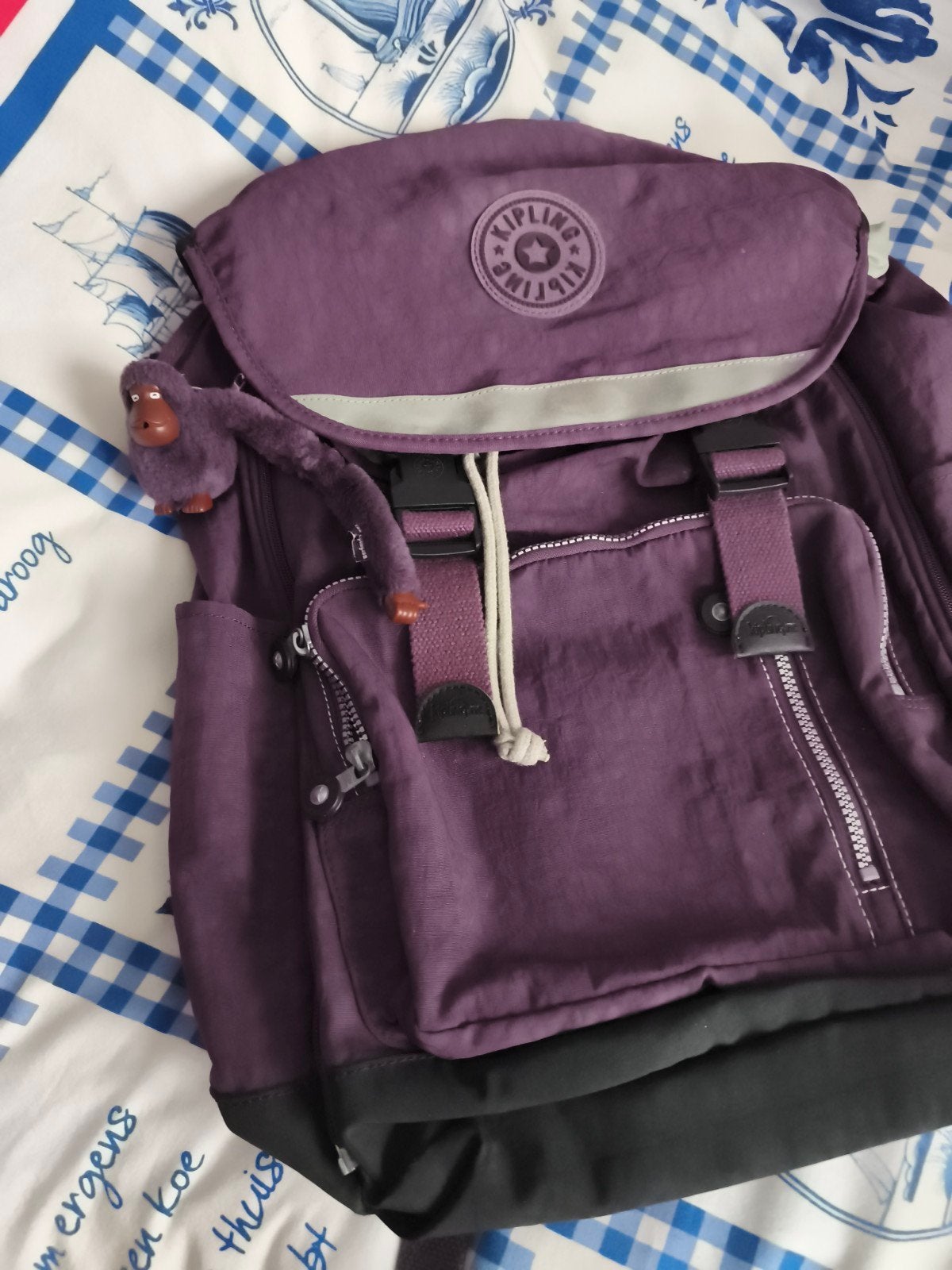 kipling rugtas, Gebruikt, Kipling, Ophalen of Verzenden, Trekking