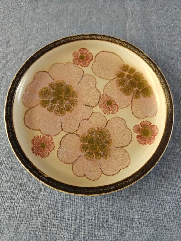 Denbey England gypsy pink floral bordje, Ophalen of Verzenden, Zo goed als nieuw, Bord(en), Overige stijlen