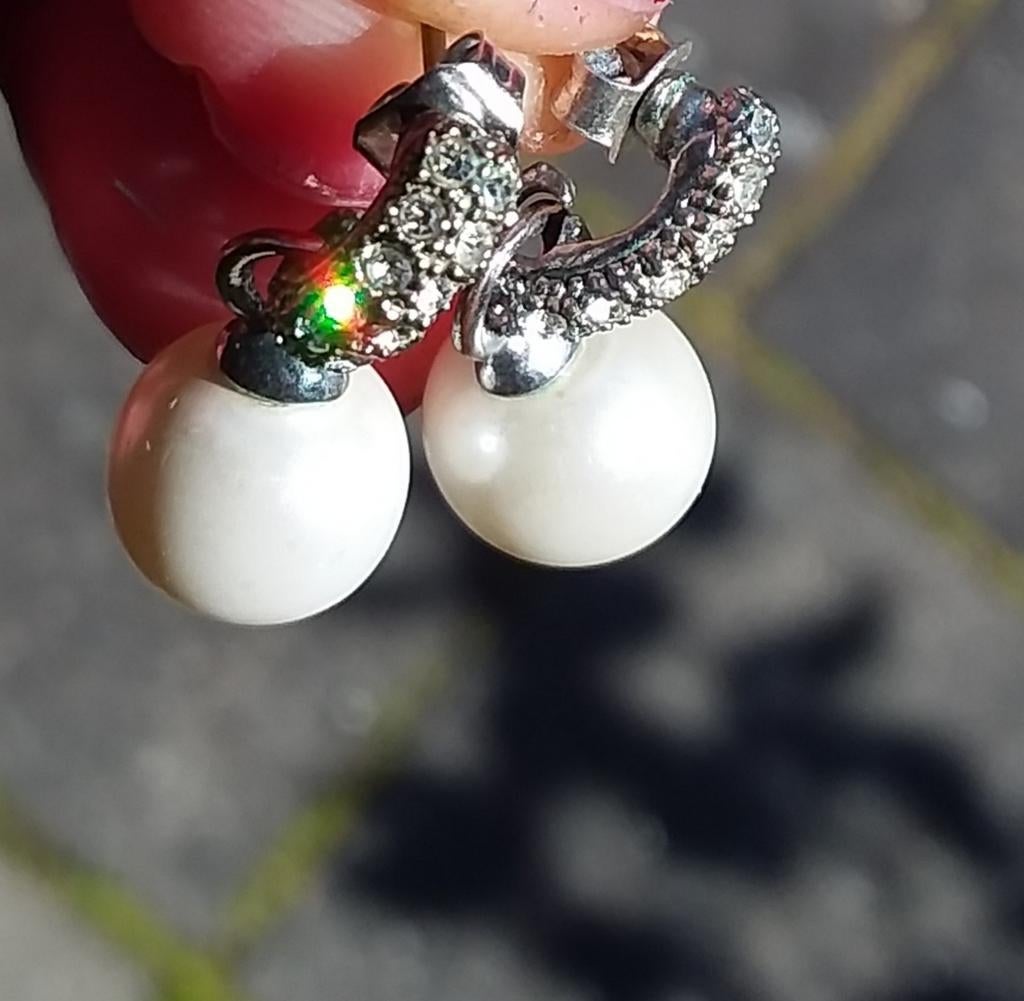Antieke mooi Oorbellen., Ophalen of Verzenden, Nieuw, Zilver, Zilver
