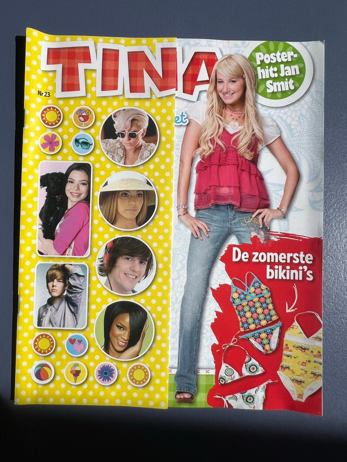 Tina Magazine Nr. 23 - Vriendinnenquiz met Ashley, Ophalen of Verzenden, Gelezen, Damesbladen