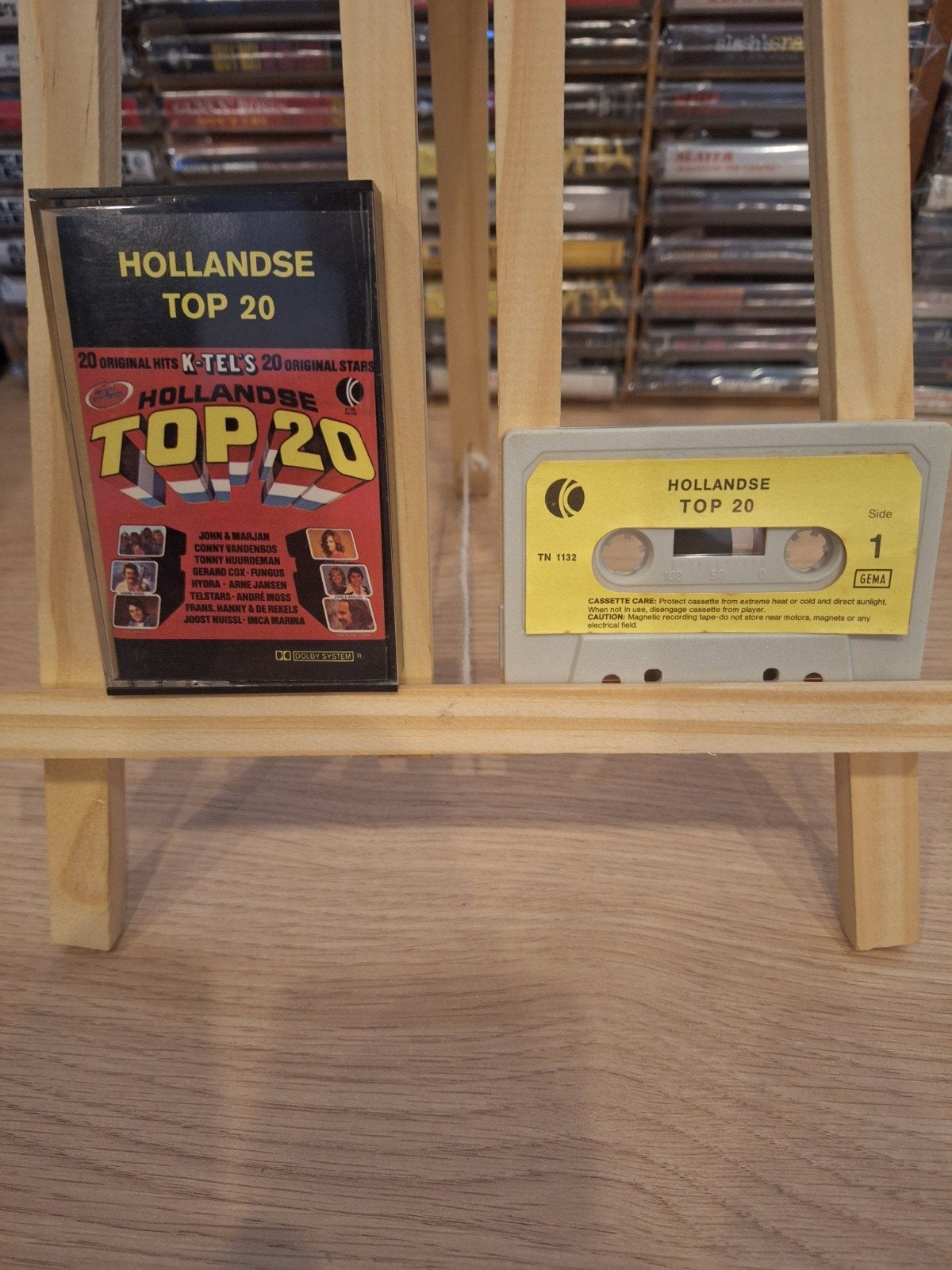 Hollandse Top 20 Cassettebandje - K-Tel's 20 Original Hits, Cd's en Dvd's, Cassettebandjes, Gebruikt, 1 bandje, Ophalen of Verzenden