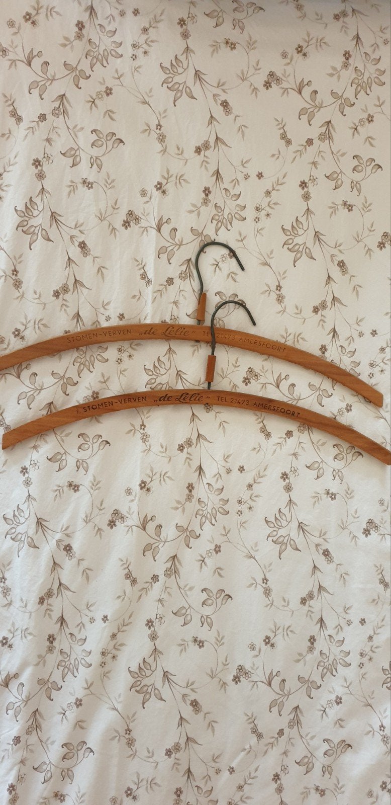 2 stuks brocante kleerhangers, Ophalen of Verzenden
