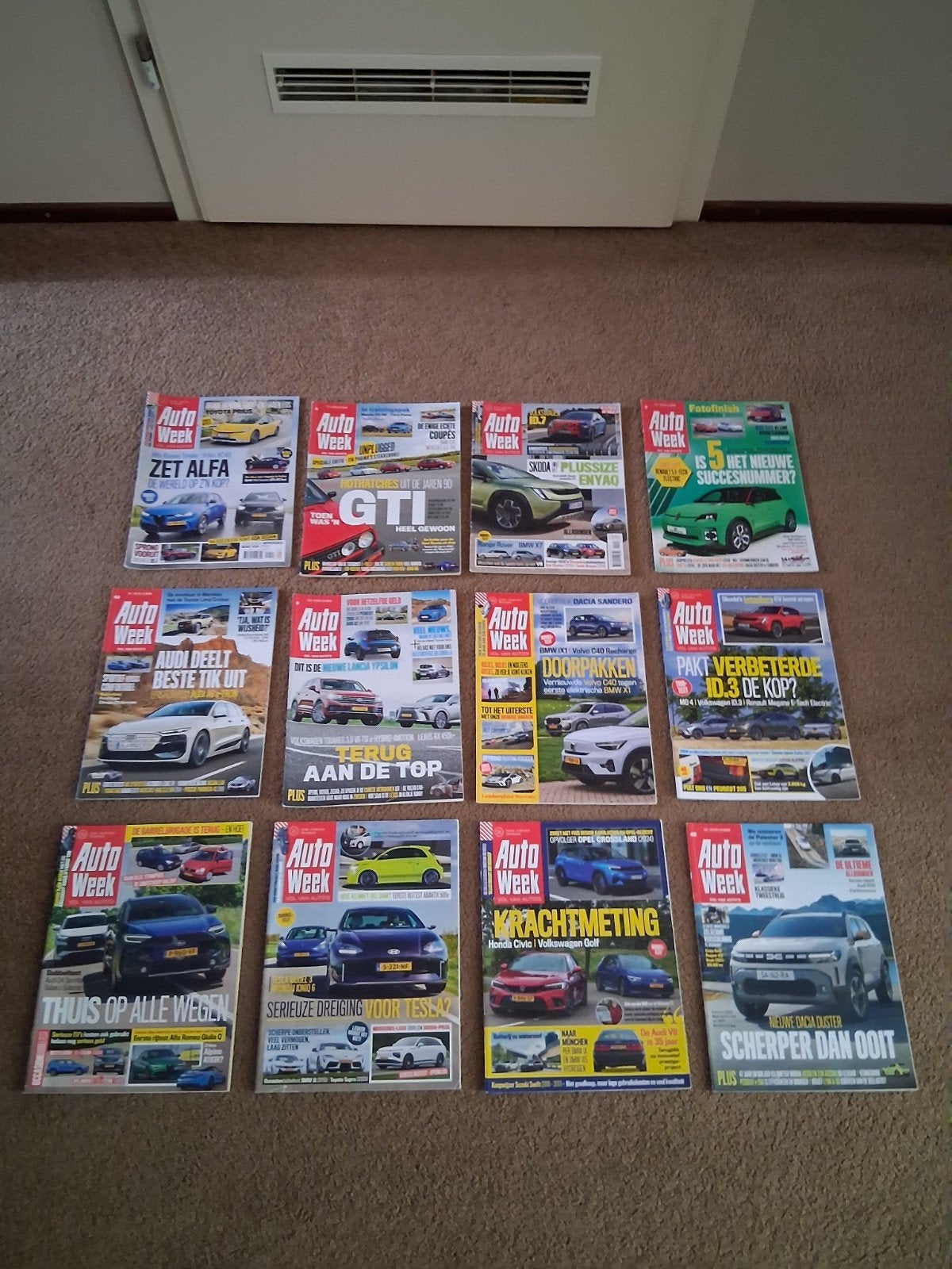 AutoWeek tijdschriften 2023-2025, Ophalen of Verzenden, Gelezen, Algemeen, Diverse redactie