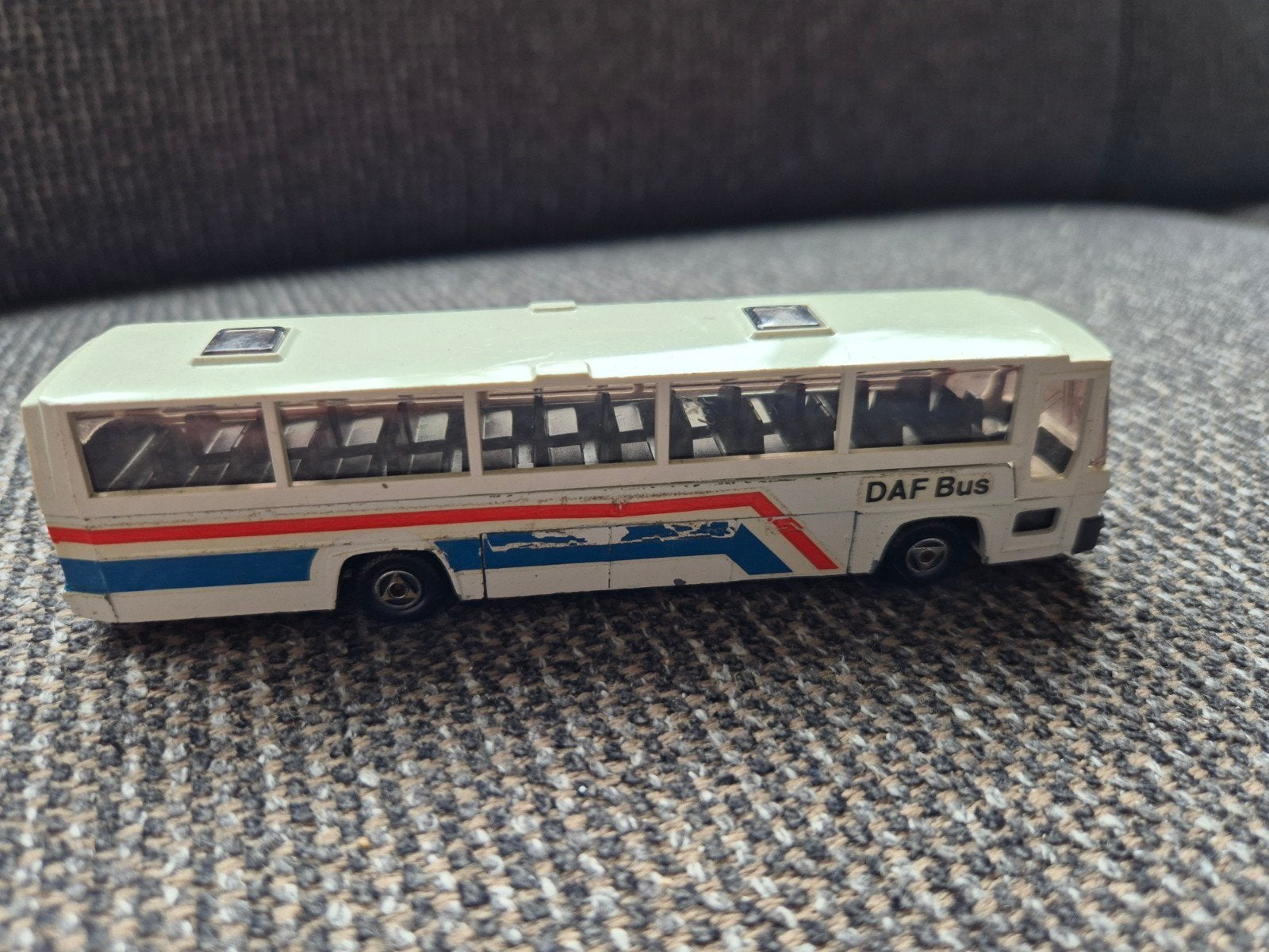 Efsi witte DAF bus - Modelauto, Ophalen of Verzenden, Gebruikt, Overige typen, Overige merken