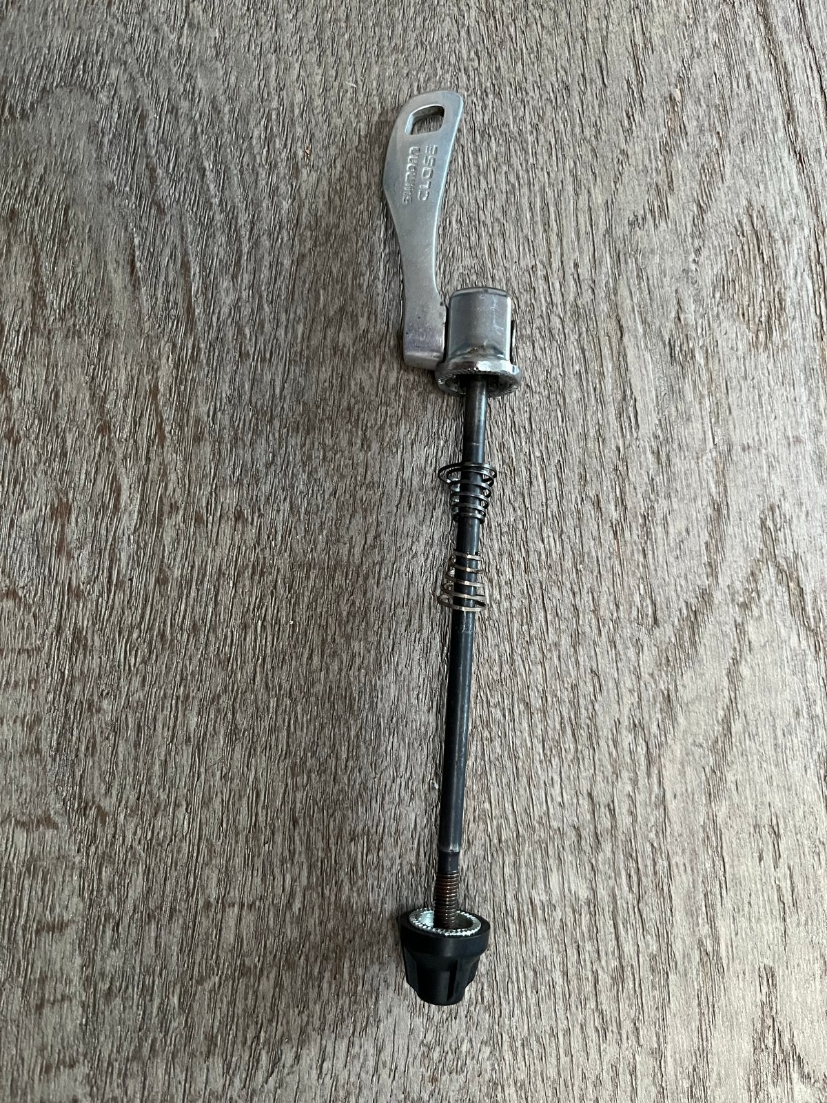 Shimano snelspanner voorwiel, Ophalen of Verzenden, Gebruikt, Wiel, Staal