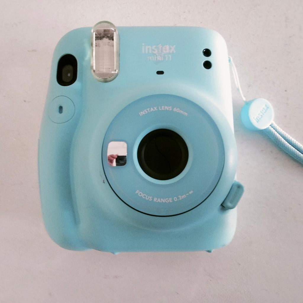 Instax mini en tasje, Ophalen