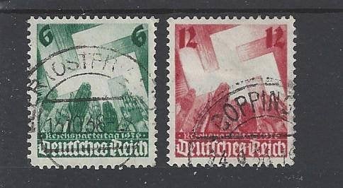 Historie Duitse Rijk, pzgls. 8ste Nürnberger Parteitag 1936, Verzenden, Overige soorten, Duitsland, Overige typen