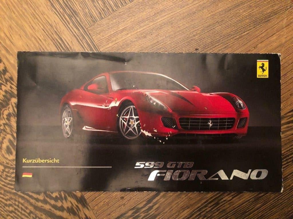 Handleiding instructieboek Ferrari 599 GTB Duits 1e druk, Ophalen of Verzenden, Zo goed als nieuw, Ferrari, Ferrari