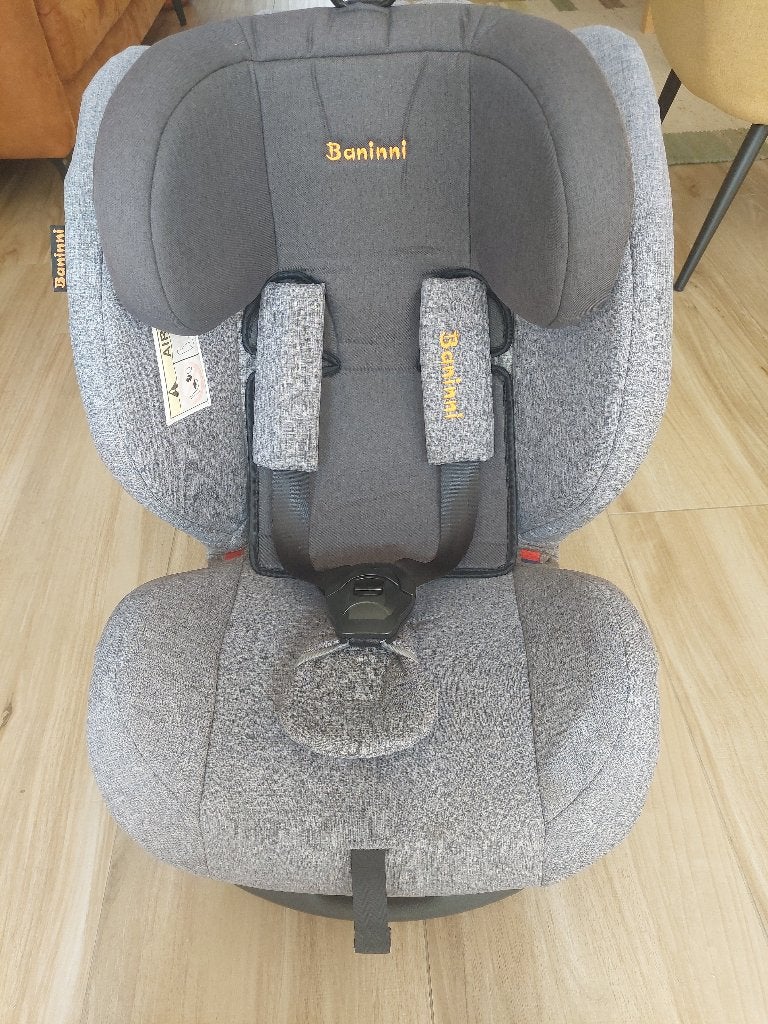Baninni autostoeltje 0-6 jaar - Als nieuw!, Autogordel of Isofix, 0 t/m 18 kg, Verstelbare rugleuning, Zo goed als nieuw
