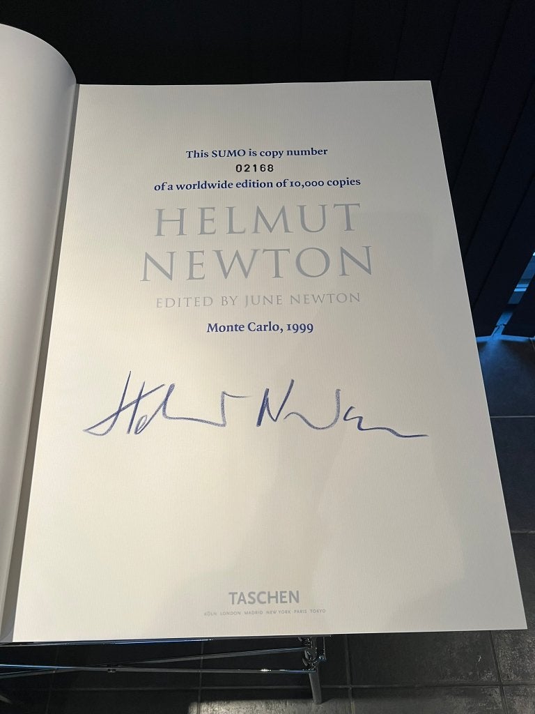 Limited Edition XXXL Helmut Newton Sumo 70x50cm, Ophalen, Fotografie algemeen, Taschen, Zo goed als nieuw