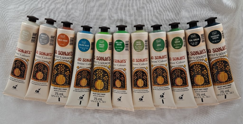 JoSonja acrylverf set (2) hoogwaardige pigment acrylverf, nw, Ophalen of Verzenden, Nieuw, Acrylverf