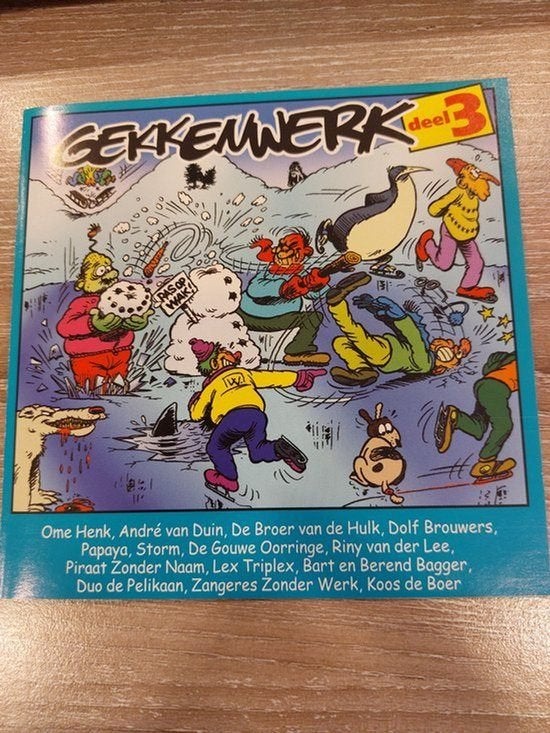 Gekkenwerk: Deel 3 CD  Origineel  Nieuw, Ophalen of Verzenden, Nieuw in verpakking, Album