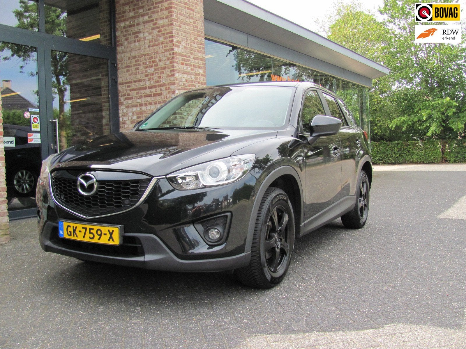 Mazda CX-5 2.0 Skylease 2WD Navi Trekhaak, Auto's, Mazda, Voorwielaandrijving, Stof, 4 cilinders, Zwart