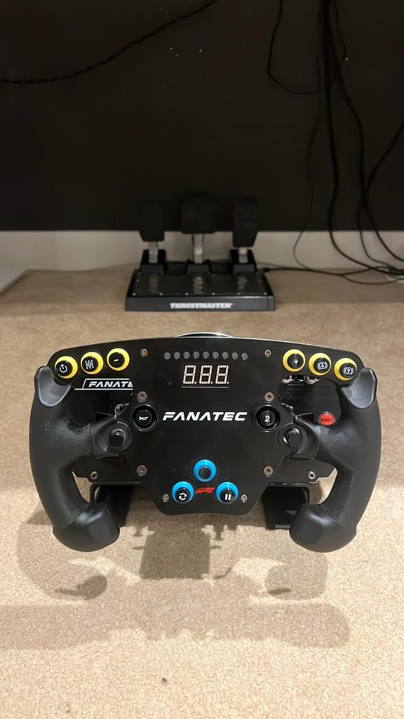 Fanatec Stuur & Wheelbase, Ophalen, Racestuur, Zo goed als nieuw, Verstelbaar