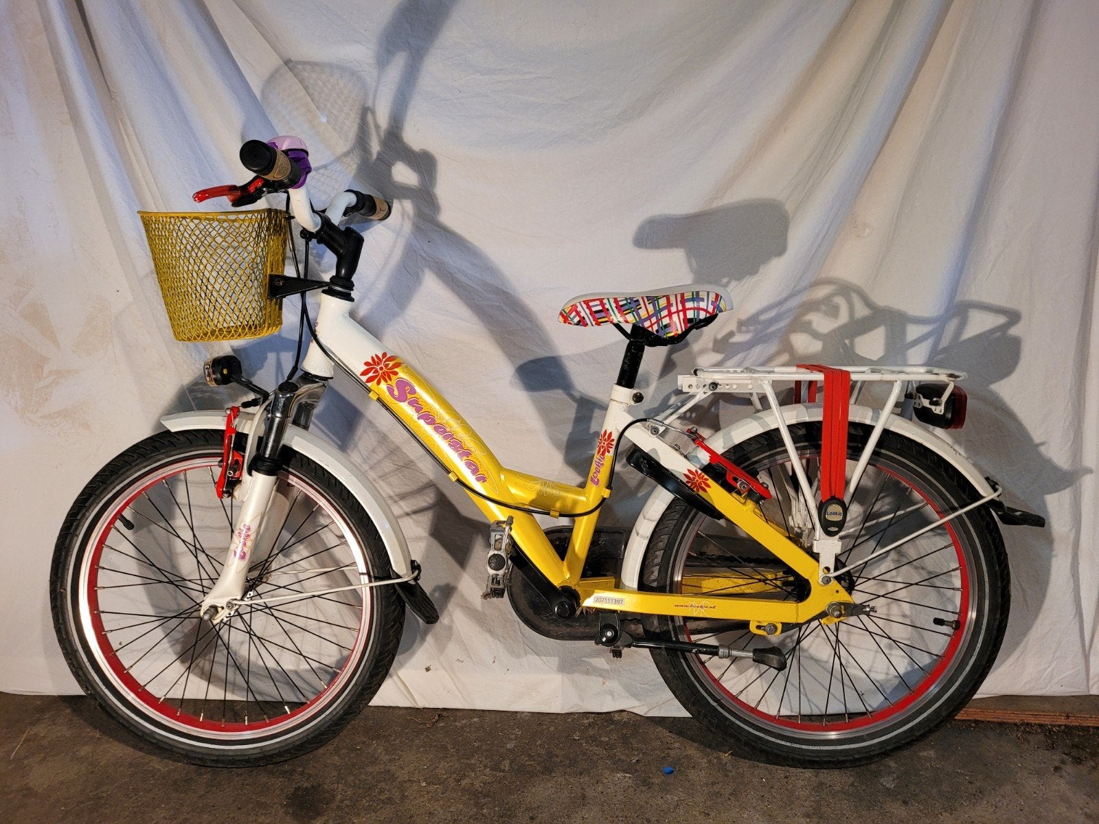 Loekie Superstar kinderfiets - 20 inch - Goede staat, Ophalen, Gebruikt, 20 inch of meer, Loekie