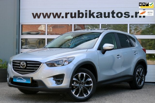 Mazda CX-5 2.5 SkyActiv-G 192 GT-M 4WD|AUT|Leder|Camera, Auto's, Mazda, Bedrijf, Te koop, CX-5, 4x4, ABS, Achteruitrijcamera, Adaptive Cruise Control