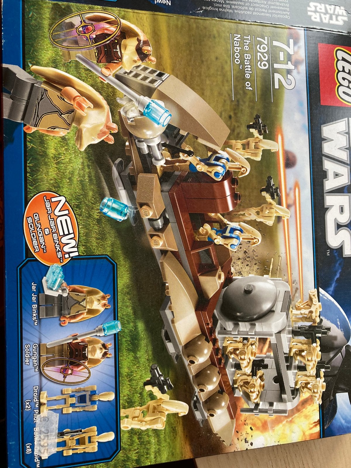 Lego starwars 7929 battle of naboo compleet, Ophalen of Verzenden, Zo goed als nieuw