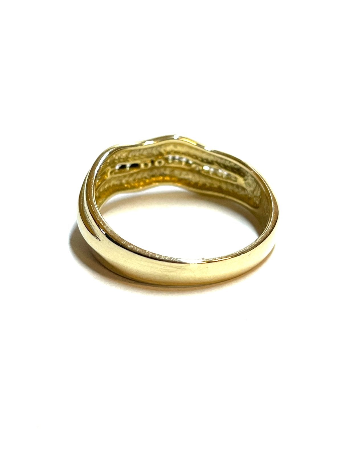 8k gouden ring met zirkonia, 18 tot 19, -, -, Ophalen of Verzenden