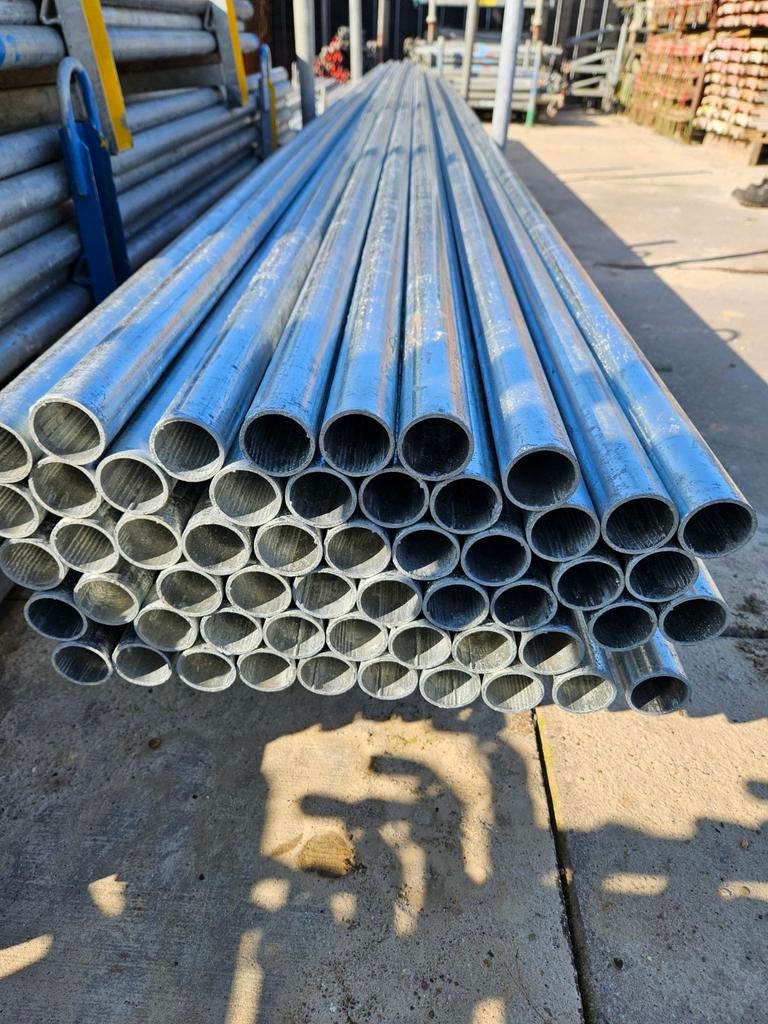 Nieuwe steigerbuizen 6 mtr lengte, Doe-het-zelf en Verbouw, Steigers, Ophalen, ., Overige typen, Nieuw