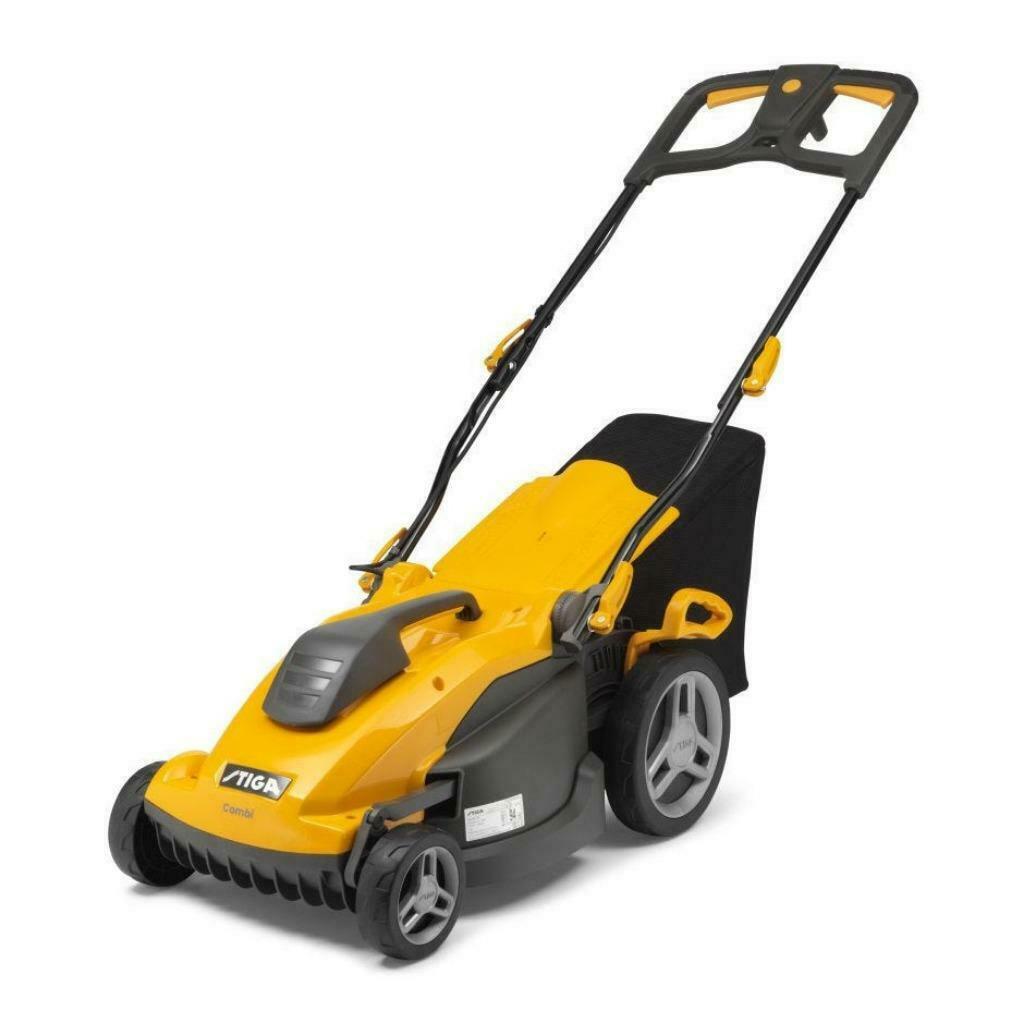 Stiga COMBI 340c Elektromaaier Combi340c Grasmaaier, Cirkelmaaier, Elektrische grasmaaier, Mulchfunctie, Stiga