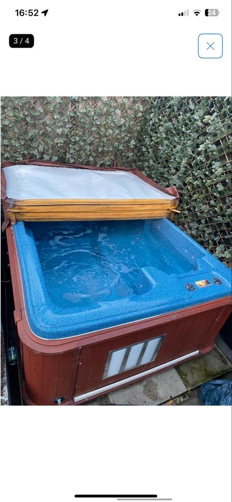 Jacuzzi met Balboa besturing  nu 1000,-!, Gebruikt, Inbouw, Vast, Afdekzeil