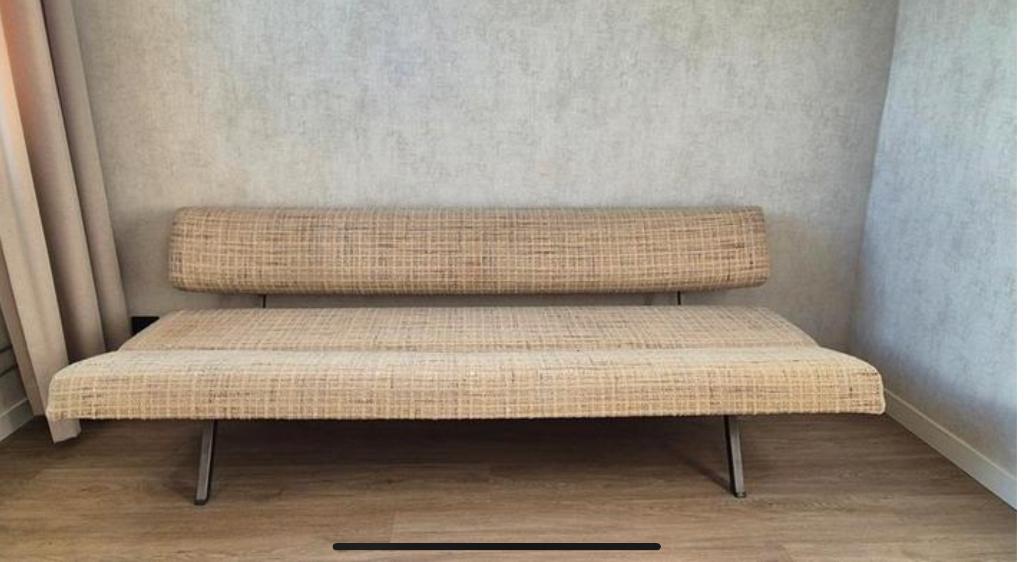 Vintage slaapbank jaren 60 Rito Valla IPE Bologna, Huis en Inrichting, Banken | Bankstellen, Ophalen, Jaren 60, vintage, Italiaans, loungen