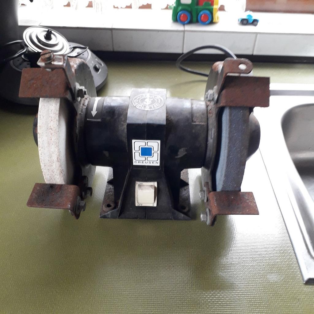 CREUSEN type DS 6150 TS werkbank slijpmachine, Doe-het-zelf en Verbouw, Gereedschap | Slijpmachines, Ophalen, Zo goed als nieuw