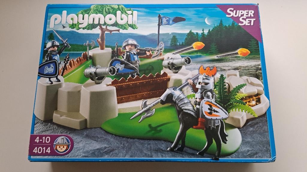 Playmobil Ridderbastion Superset 4014 NIEUW in dichte doos, Ophalen, Nieuw, Complete set
