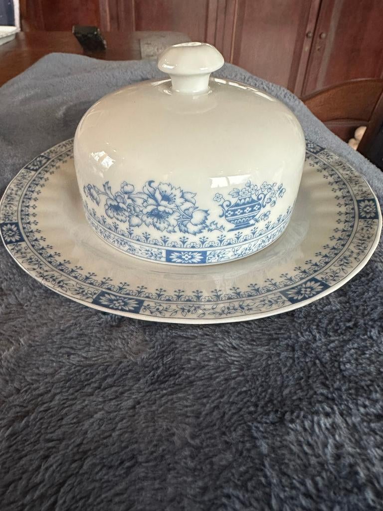 Vintage DDR Boterklok - Graf von Henneberg Ilmenau - Ø 19cm, Verzenden, Nieuw, Schaal of Schalen, Overige stijlen