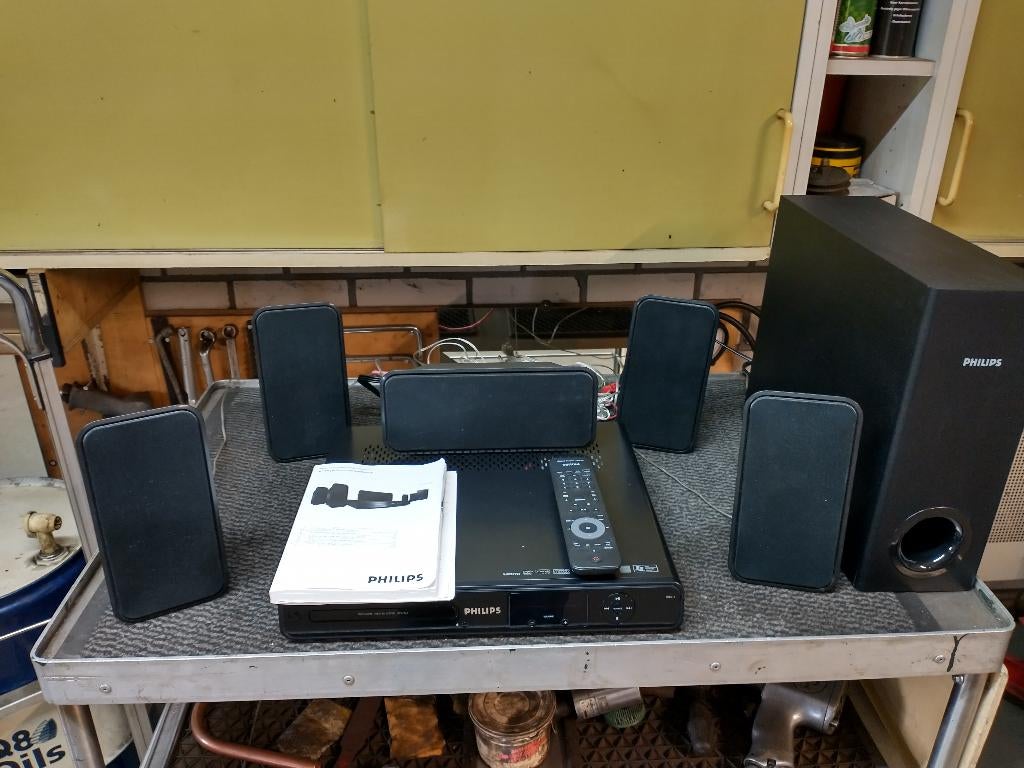 Radio/DVD speler, Ophalen, Gebruikt, Dvd-speler, Philips