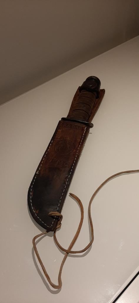 Te koop: USMC mes., Verzamelen, Militaria | Tweede Wereldoorlog, Ophalen of Verzenden, Nederland, Mes of Dolk