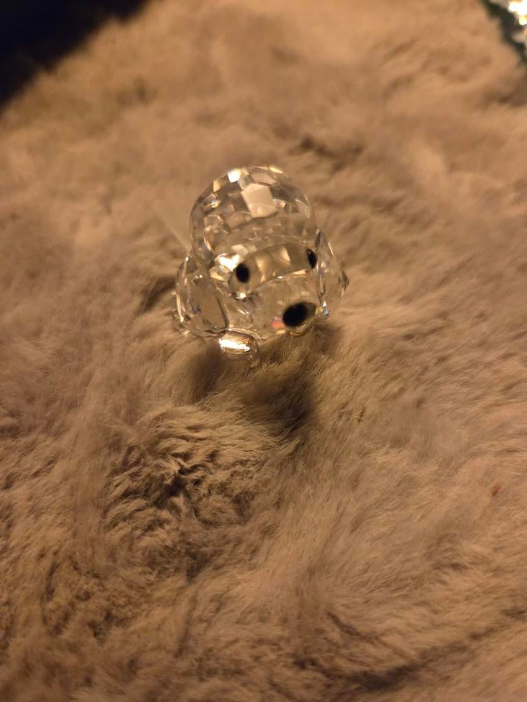 Swarovski Beagle Kristallen Figuur met Doos & Certificaat, Verzamelen, Swarovski, Ophalen of Verzenden, Zo goed als nieuw, Figuurtje