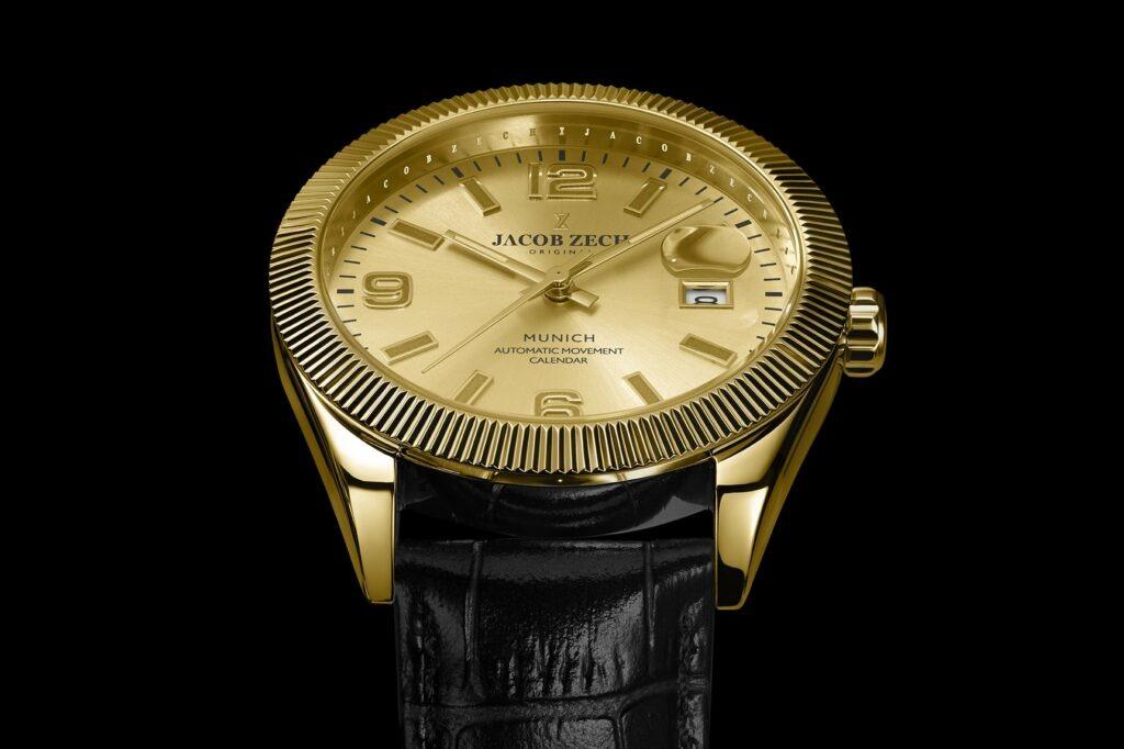 Jacob Zech Original Munich Z2.1530.002 – Luxe Automatisch Ho, Overige merken, Leer, Staal, Verzenden